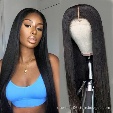 2021 New Arrival Hot Selling HD Lace Virgin Cuticle Aligned Pre-Plucked Human Hair Wig